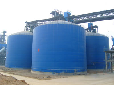 武都水泥钢板库改造